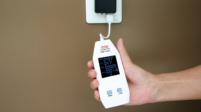 Tester with electronic load