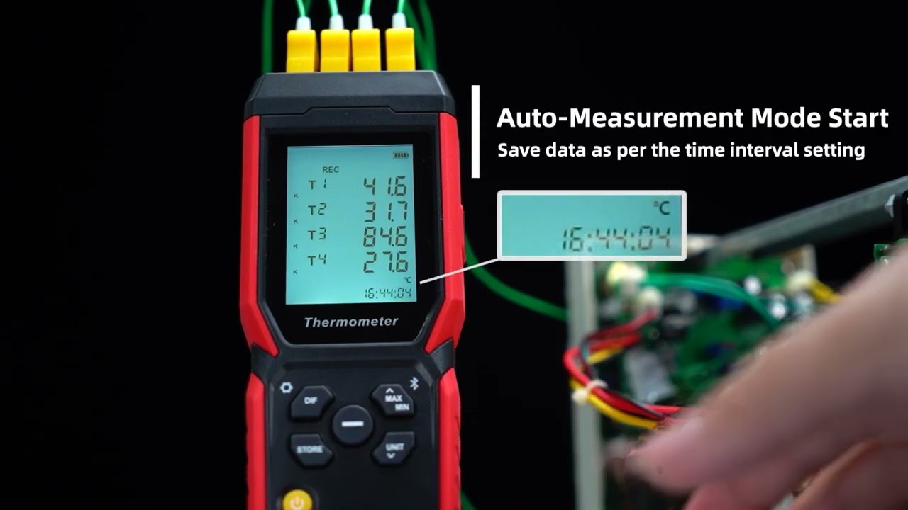 UT325F 4-Channel Thermometer