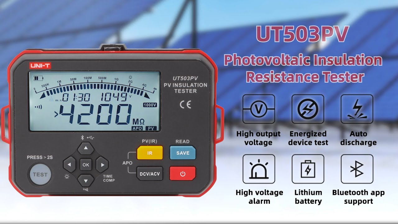 UT503PV PV Insulation tester