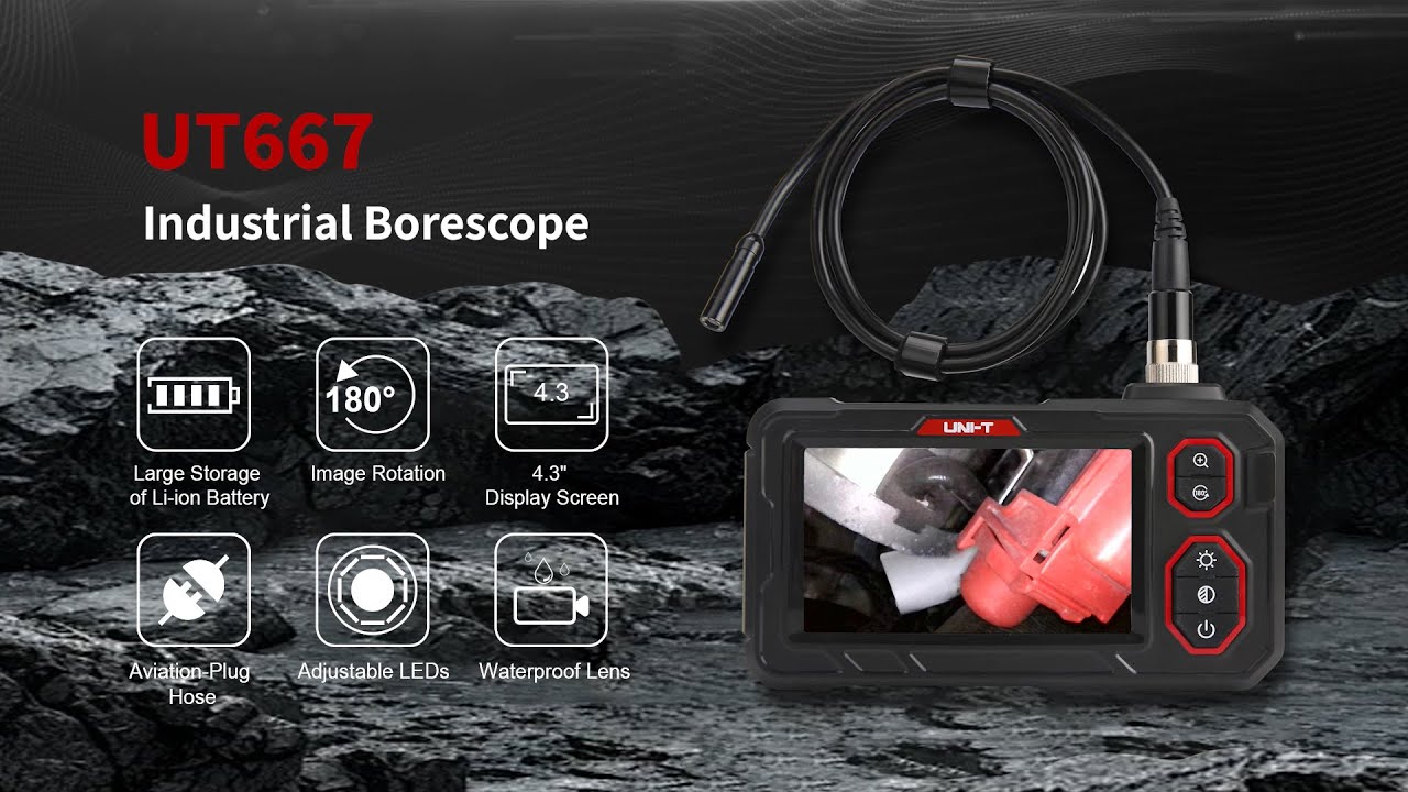 UT667 Industrial Borescope