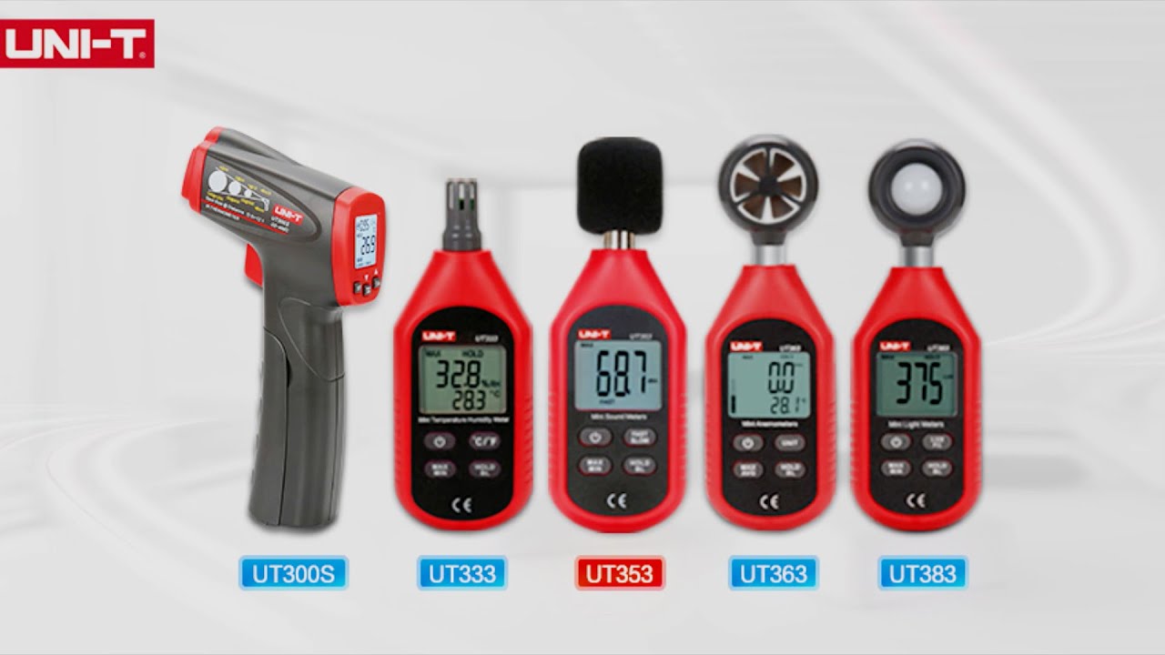 UT353/UT353BT Mini Sound Level Meters