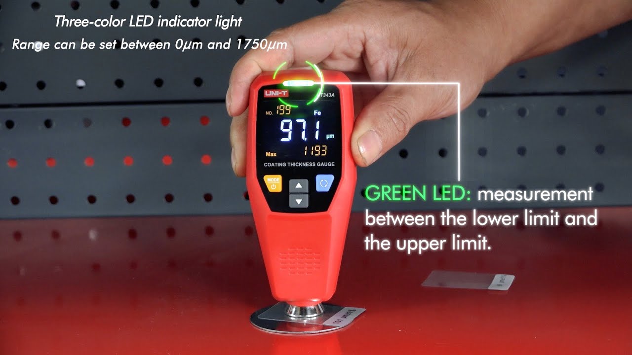 UT343A Coating Thickness Gauge