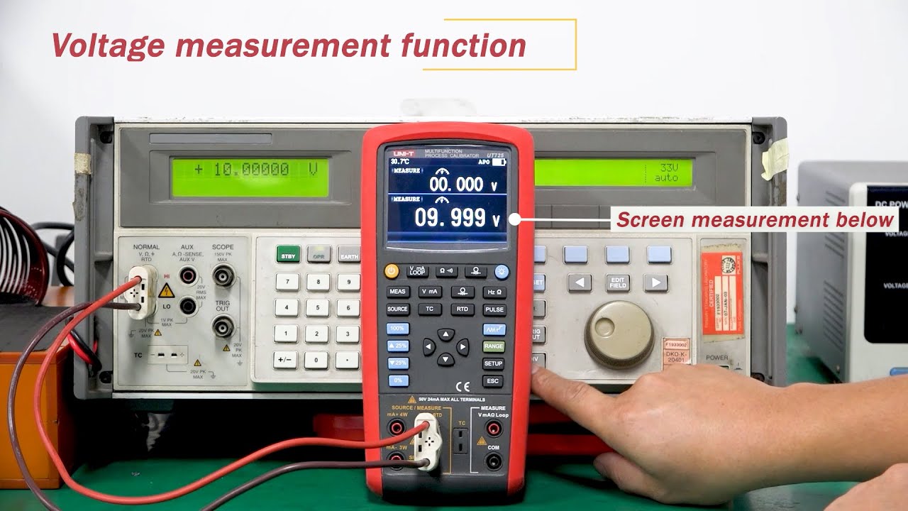 UT725 Multifunction Process Calibrator