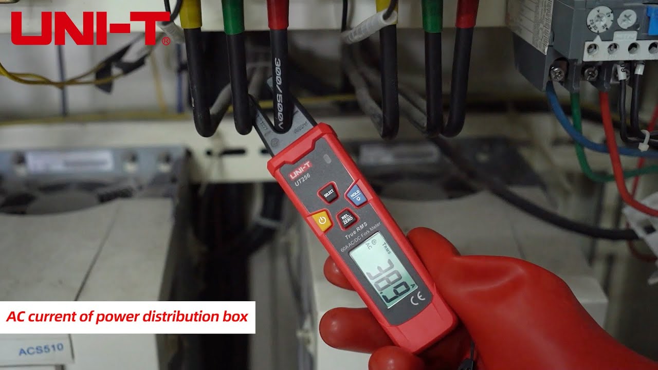 UT256 60A AC/DC Fork Meter